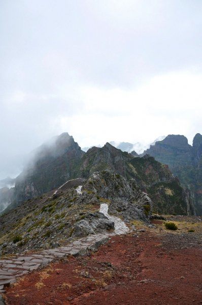 Die Bergwelt auf der Insel Madeira