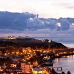 Der Flughafen auf Madeira am frühen Morgen